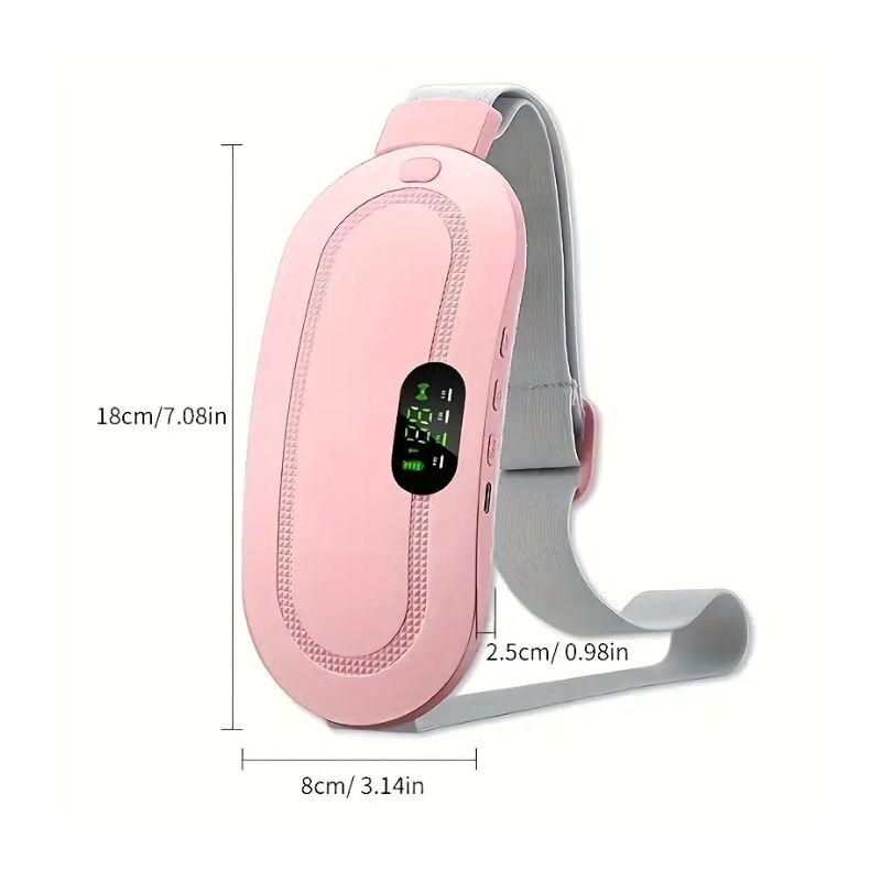 Cinturón Eléctrico para cólicos – Alivio Instantáneo con calor y masaje terapéutico