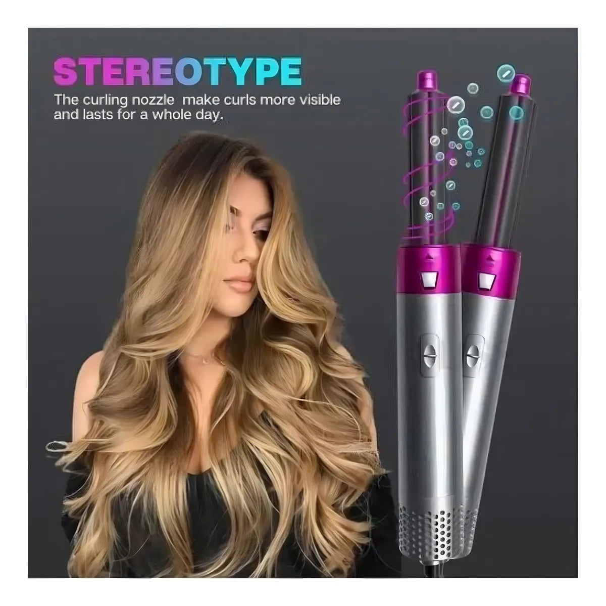 💇‍♀️CEPILLO PARA EL CABELLO 5 EN 1, SECADOR