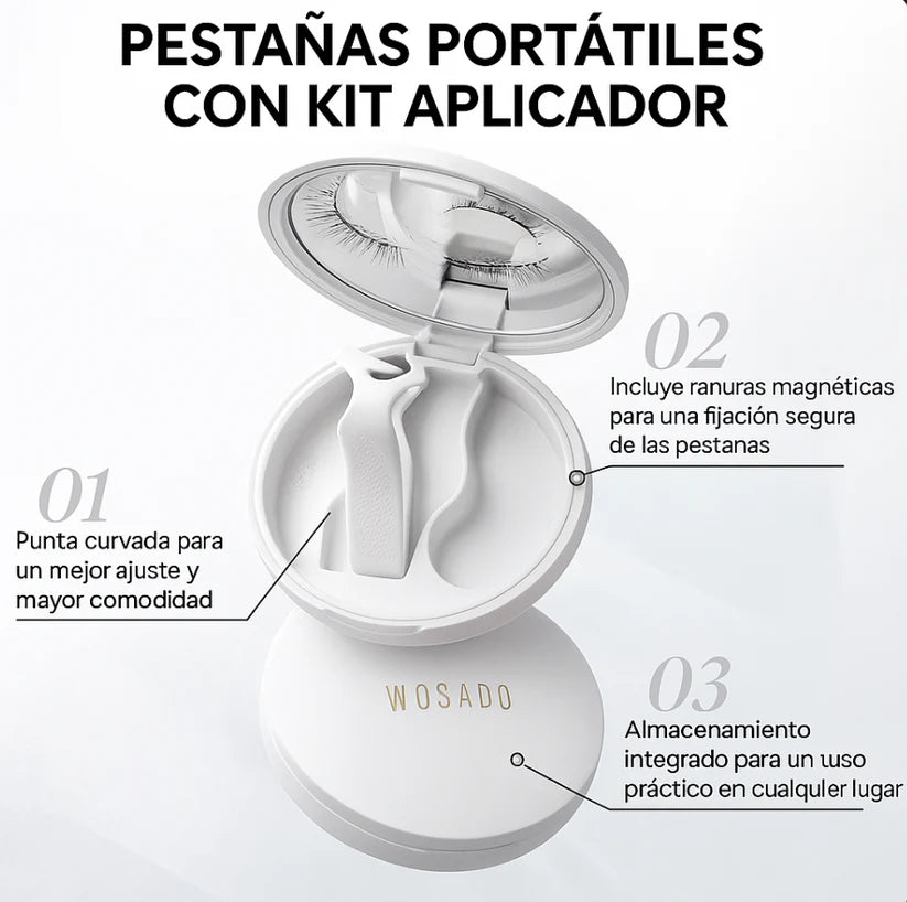 Pestañas Magnéticas reutilizables