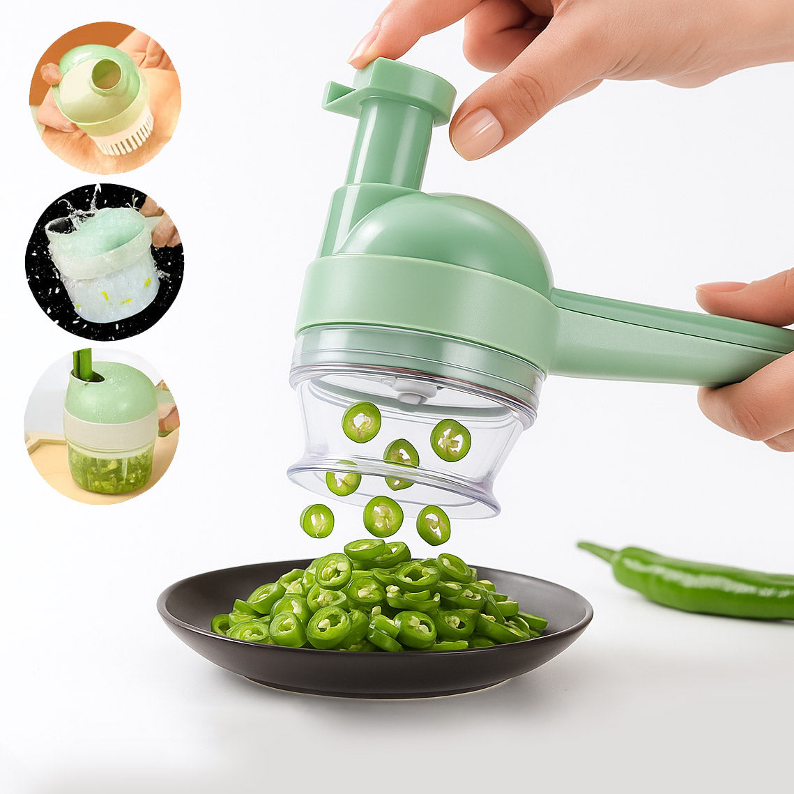 Picador eléctrico Multifuncional 4 en 1  +  Envío gratis